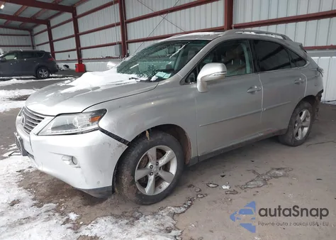2013 Lexus Rx 350 z USA, uszkodzony, nr VIN 2T2BK1BA7DC206924